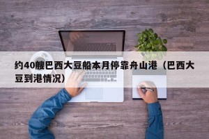 约40艘巴西大豆船本月停靠舟山港（巴西大豆到港情况）
