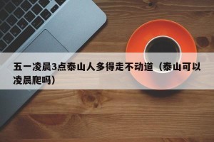 五一凌晨3点泰山人多得走不动道（泰山可以凌晨爬吗）